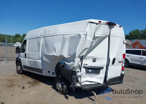 2022 Ram Promaster 3500 Cargo Van High Roof 159 Wb Ext from USA, damaged, VIN 3C6MRVJG9NE114696